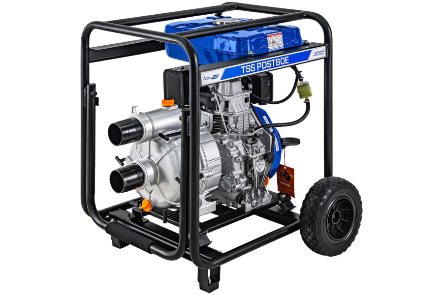 Мотопомпа дизельная TSS PDST80E - фото