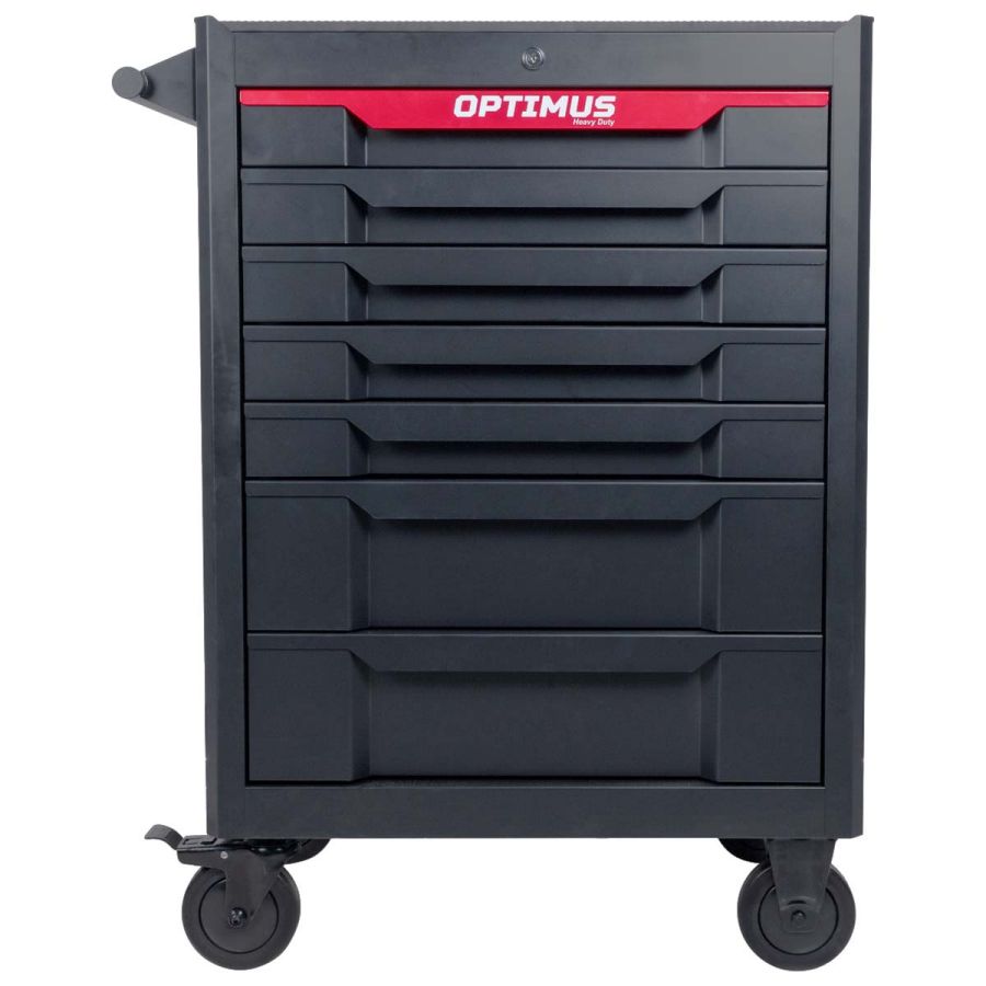 Тележка инструментальная OPTIMUS OPT-717E с набором инструмента - фото