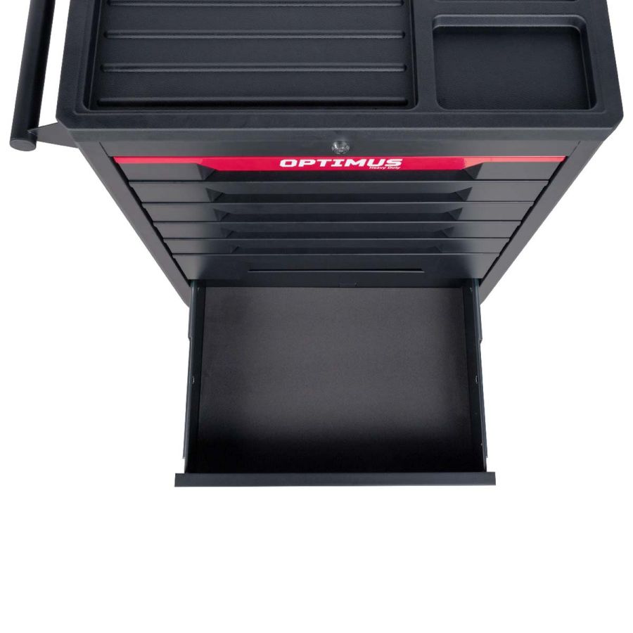 Тележка инструментальная OPTIMUS OPT-717P с набором инструмента - фото