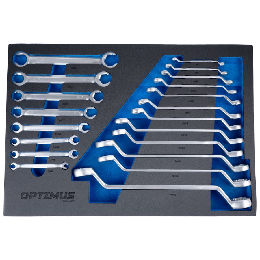 Тележка инструментальная OPTIMUS OPT-717P с набором инструмента - фото