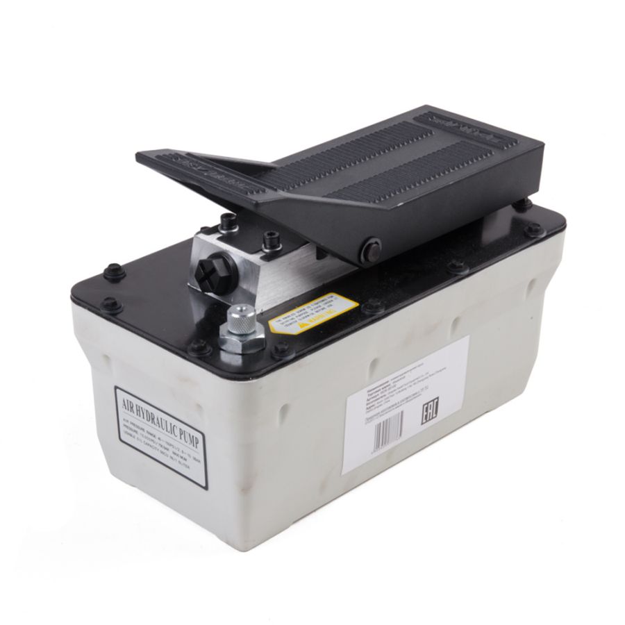 Насос гидравлический с пневмоприводом WiederKraft  WDK-85100, ножное управление - фото