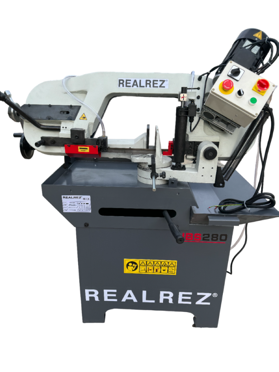 Ленточная пила по металлу REALREZ HBS 280 - фото