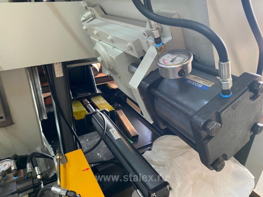 Двухколонный полуавтоматический ленточнопильный станок Stalex SBS-650 - фото