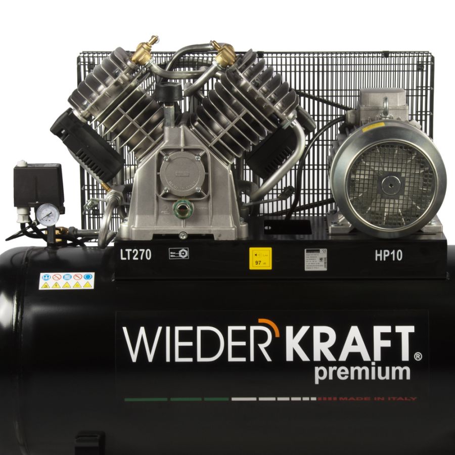 Компрессор с ременной передачей Wieder Kraft WDK-92712 - фото