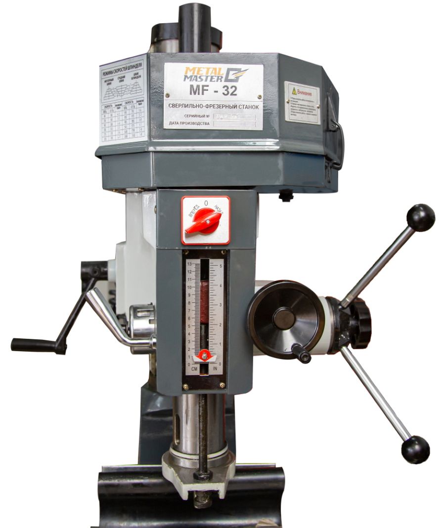Станок фрезерный по металлу Metal Master MF-32 (с ременной передачей) - фото