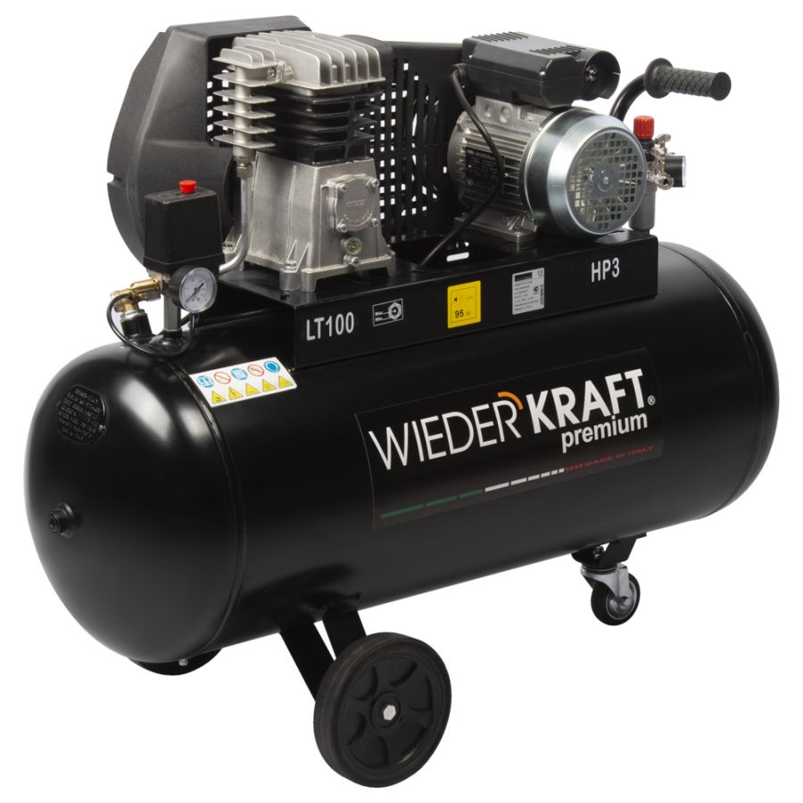 Компрессор с ременной передачей Wieder Kraft WDK-91040 - фото