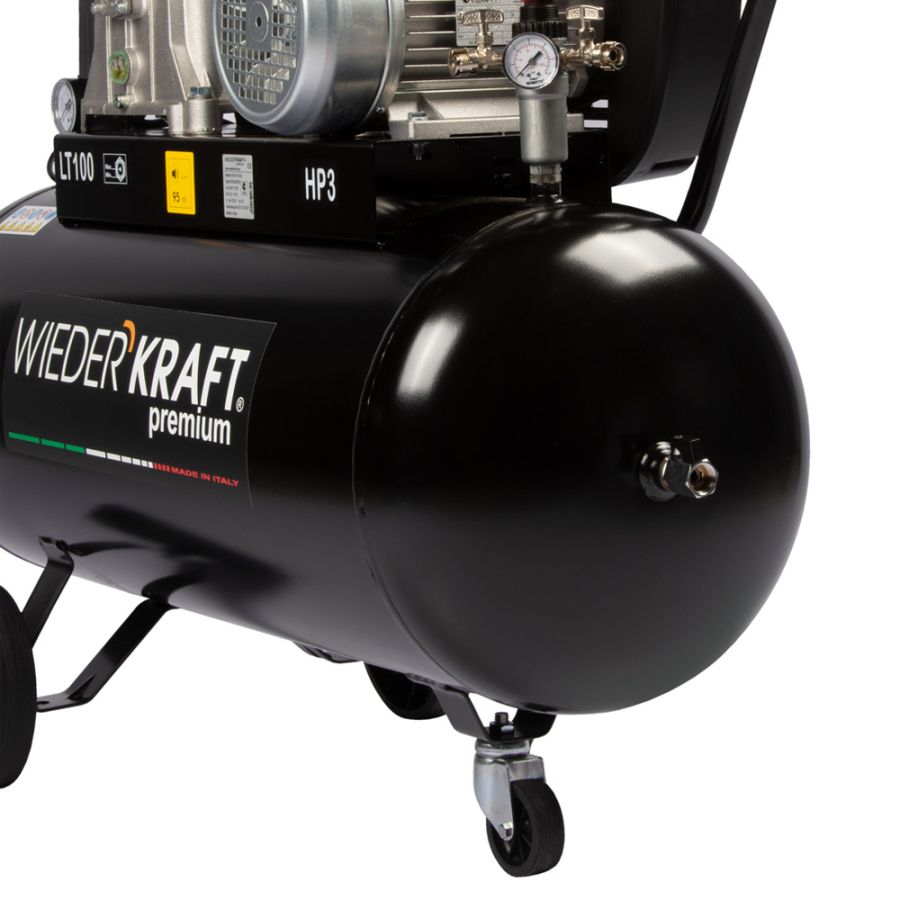 Компрессор с ременной передачей Wieder Kraft WDK-91040 - фото