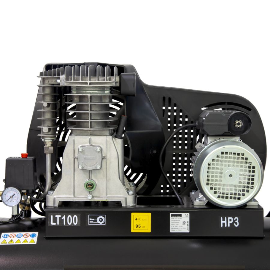 Компрессор с ременной передачей Wieder Kraft WDK-91053 - фото