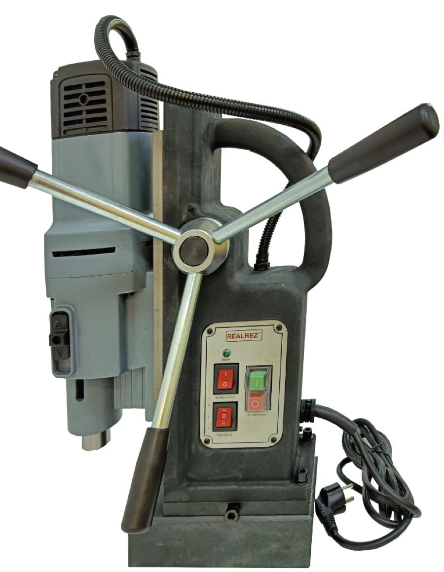 Станок сверлильный на магнитном основании REALREZ RMD32Т 2000W - фото