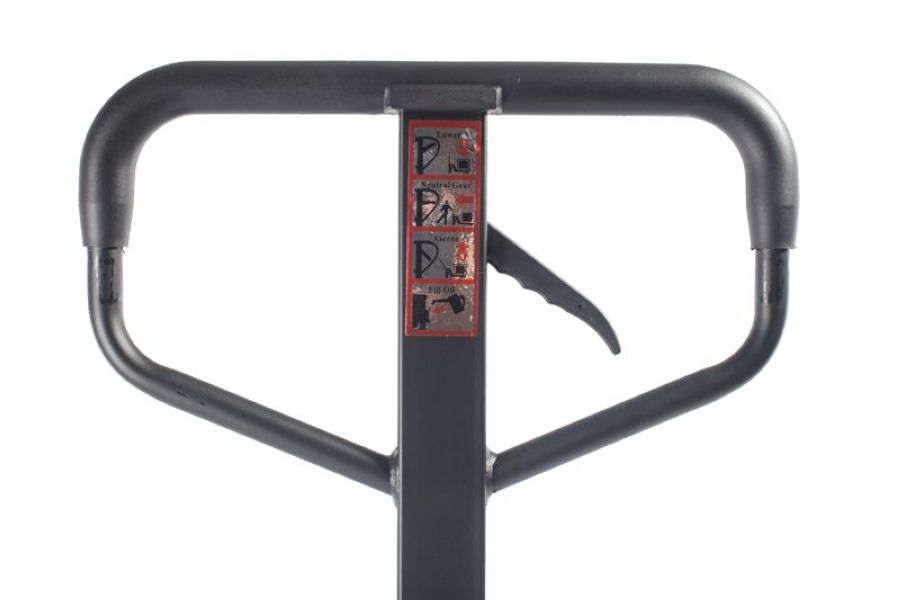 Тележка гидравлическая 2500 кг 2000 мм TOR RHP (полиуретановые колеса) - фото