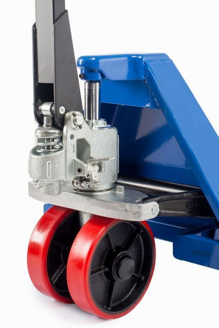 Тележка гидравлическая 2500 кг 2000 мм TOR RHP (полиуретановые колеса) - фото