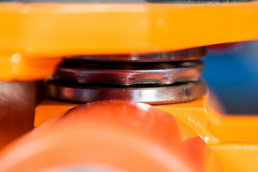 Роликовая платформа подкатная TOR SF4 г/п 6 т (с ручкой) - фото