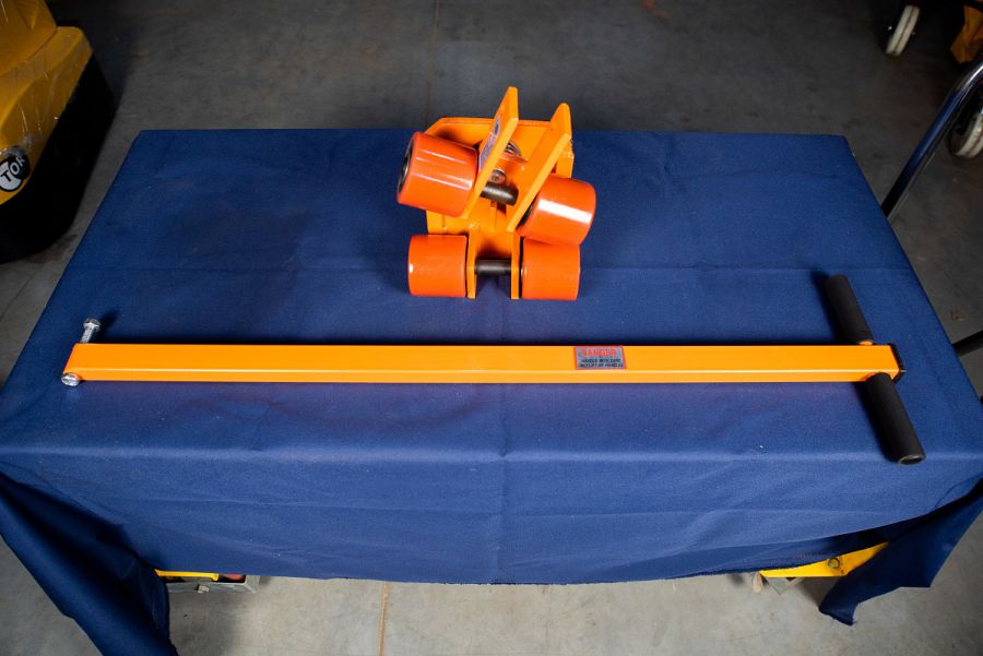 Роликовая платформа подкатная TOR SF4 г/п 6 т (с ручкой) - фото