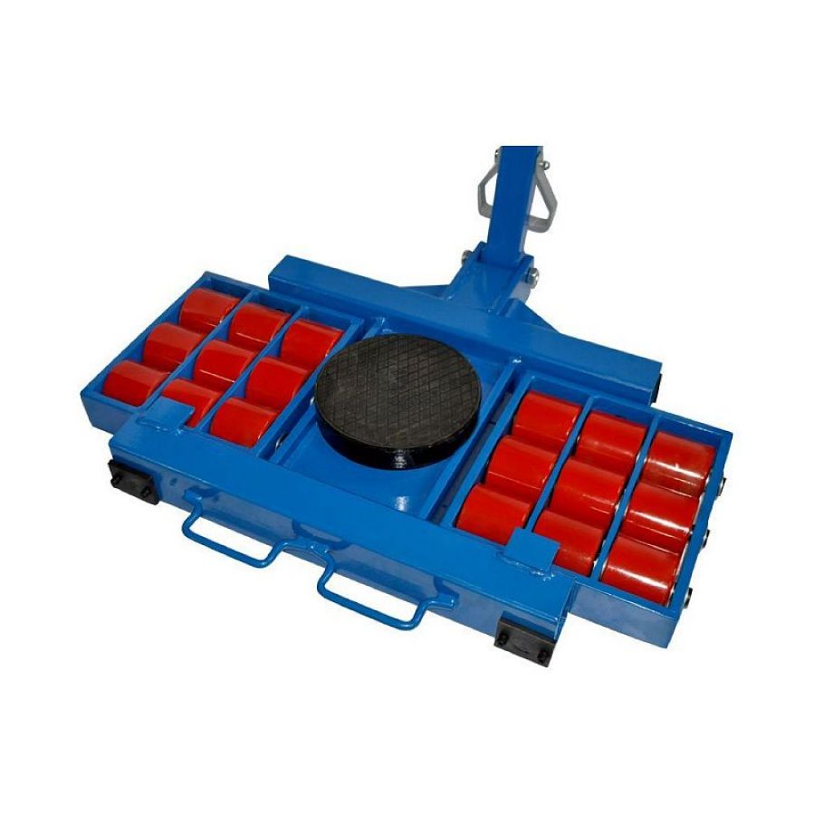 Роликовая платформа поворотная TOR X18 г/п 18 т (с ручкой) - фото