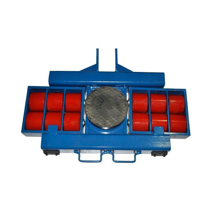 Роликовая платформа поворотная TOR X24 г/п 24 т (с ручкой) - фото