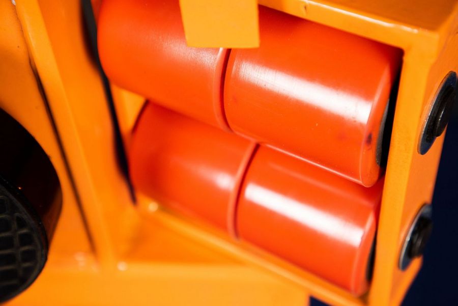 Роликовая платформа поворотная TOR X8 г/п 8 т (с ручкой) - фото