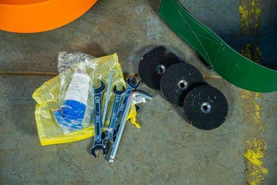 Машина мозаично-шлифовальная TOR GM400 (380В) - фото