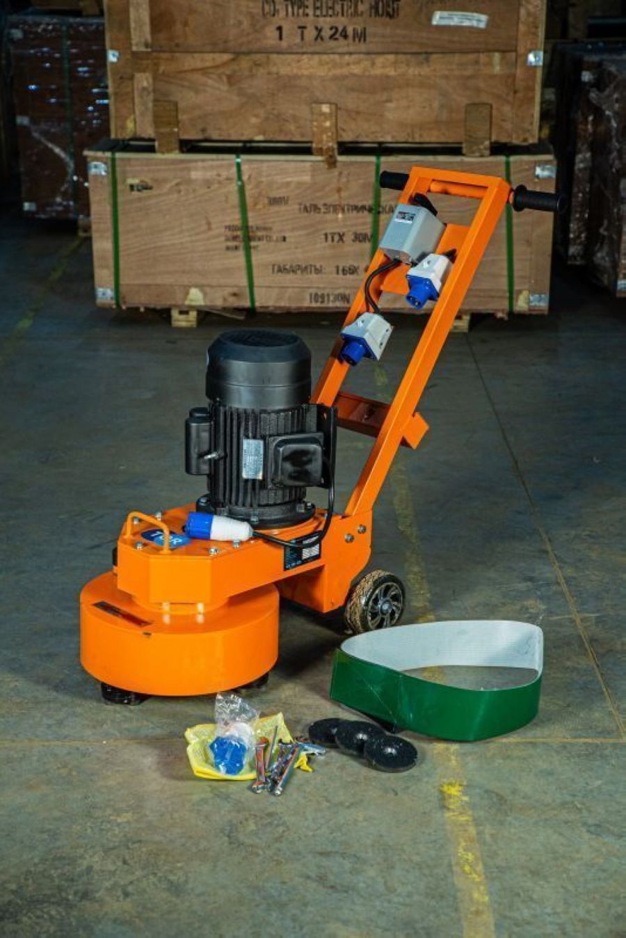 Машина мозаично-шлифовальная TOR GM400 (380В) - фото