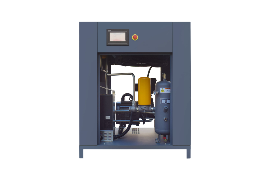 Компрессор винтовой АТОМ А-37 8 бар с частотным преобразователем - фото