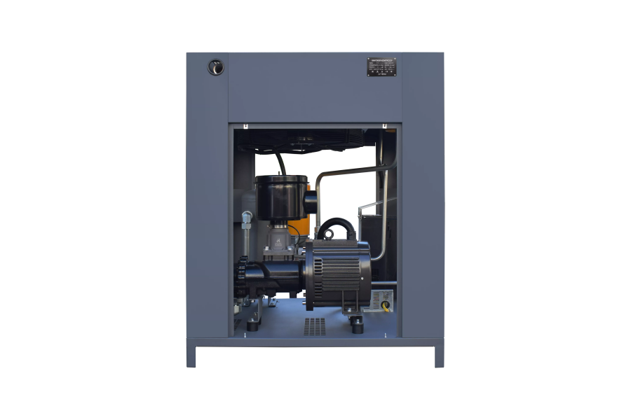 Компрессор винтовой АТОМ А-37 8 бар с частотным преобразователем - фото