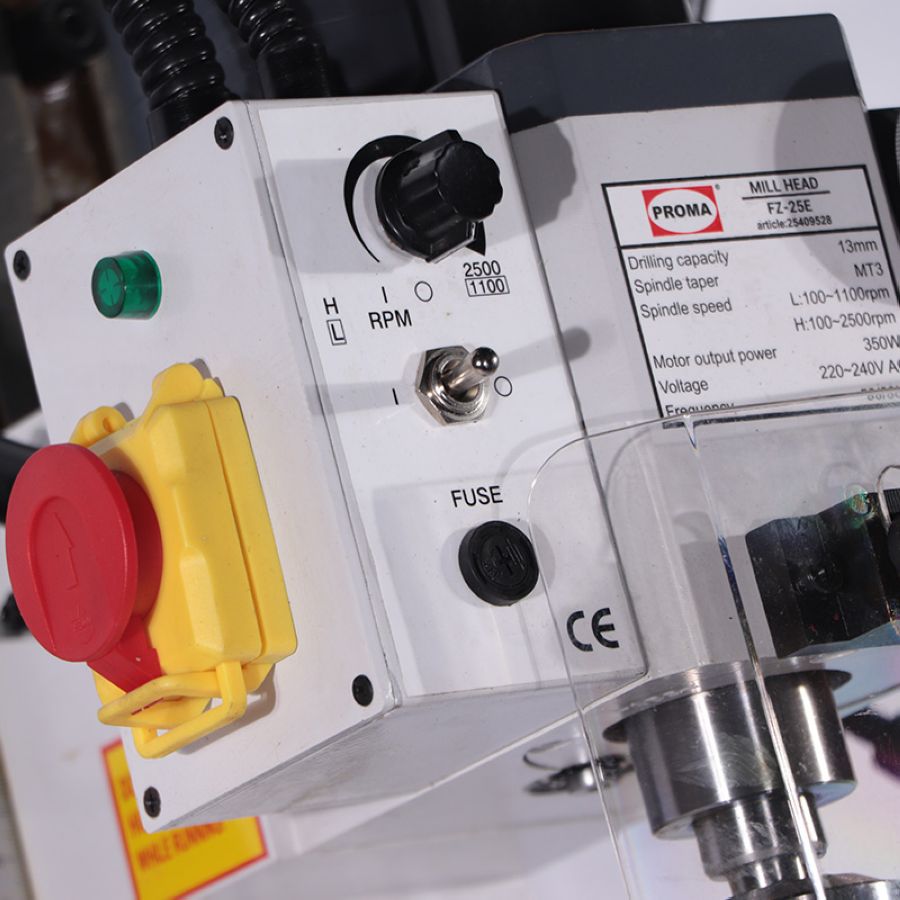 Фрезерное устройство PROMA FZ-25E к станку SK-400/SK-550 - фото