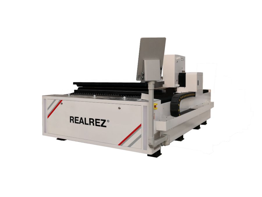 Оптоволоконный лазерный станок для резки металла REALREZ MY OFL 3000 - фото
