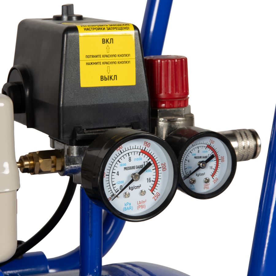 Компрессор с ременной передачей OPTIMUS OPT-301558 - фото