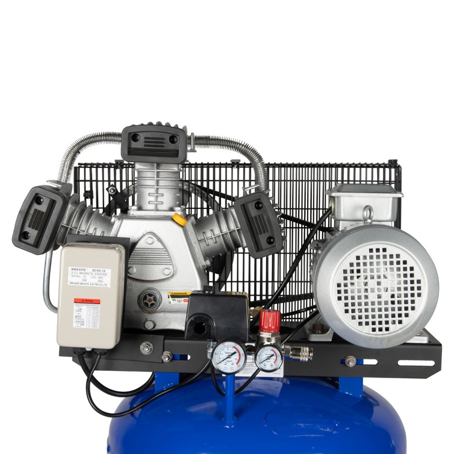 Компрессор с ременной передачей OPTIMUS OPT-301558A - фото