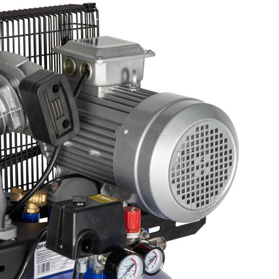 Компрессор с ременной передачей OPTIMUS OPT-301558A - фото