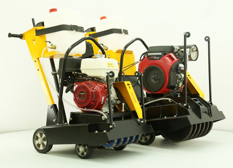 Фрезеровальная машина (Резчик многодисковый) Splitstone MCS-1224 двигатель Honda - фото