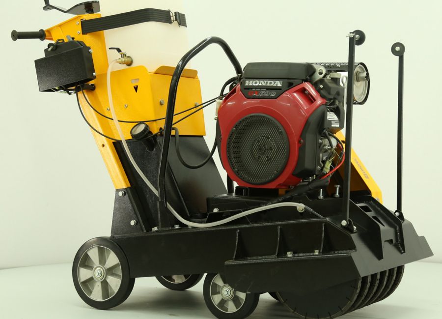 Фрезеровальная машина (Резчик многодисковый) Splitstone MCS-1224 двигатель Honda - фото