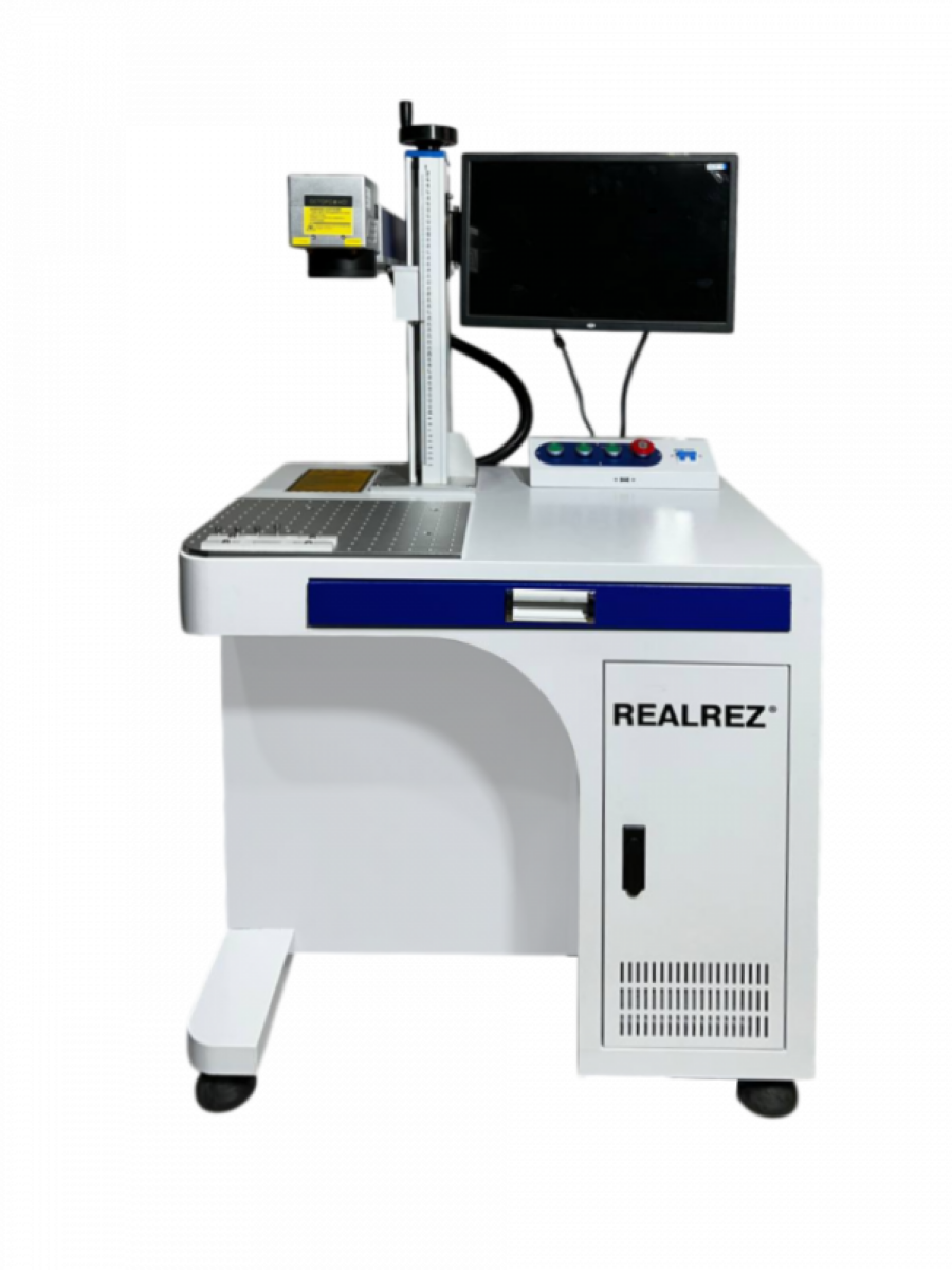 Лазерный маркировочный станок Realrez MK-50M + ПК - фото