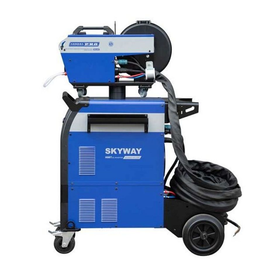 Инверторный сварочный полуавтомат Aurora PRO SKYWAY 550 SYNERGIC с водяным охлаждением - фото