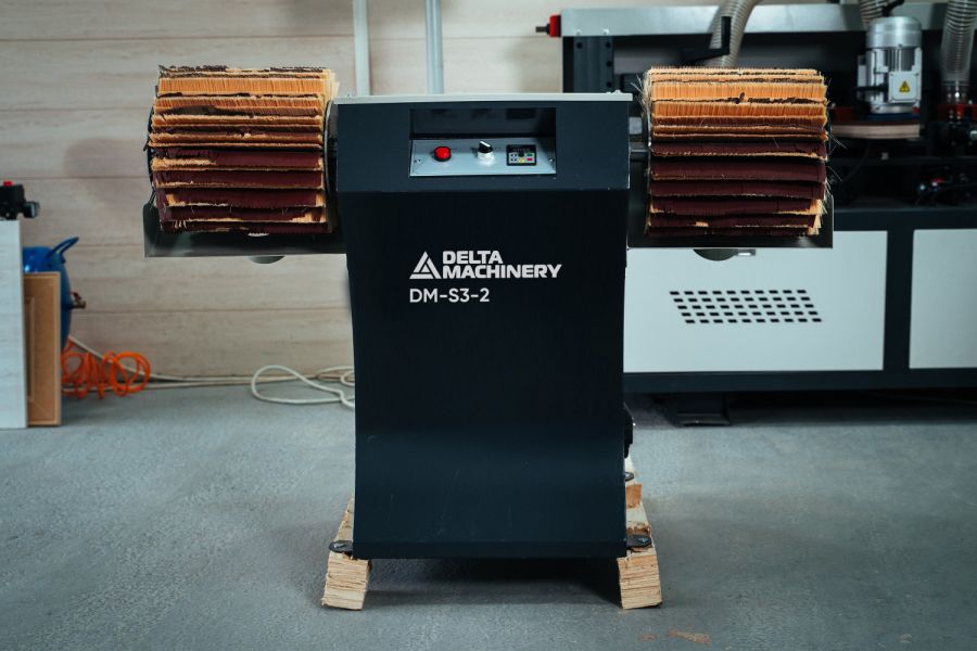 Щеточно-шлифовальный станок DELTAMACHINERY DM-S3-2 - фото