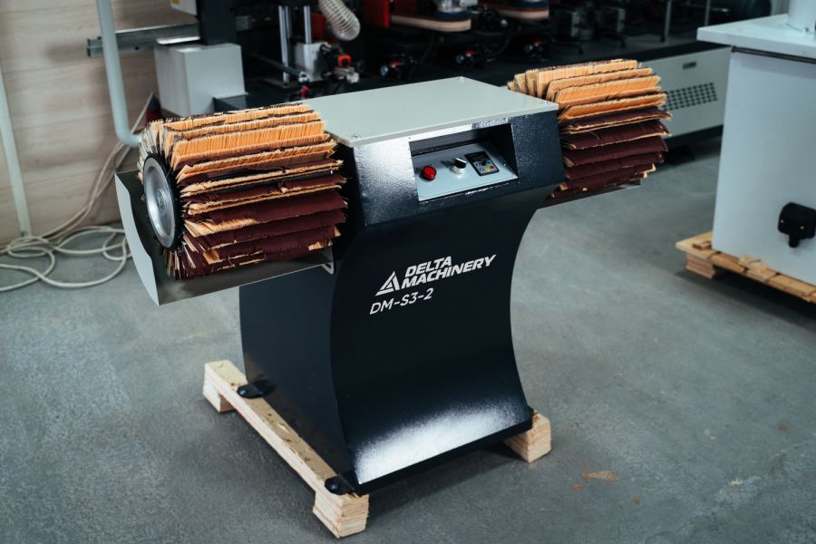 Щеточно-шлифовальный станок DELTAMACHINERY DM-S3-2 - фото