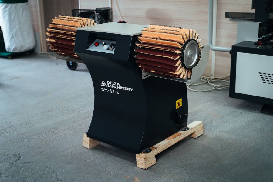 Щеточно-шлифовальный станок DELTAMACHINERY DM-S3-2 - фото