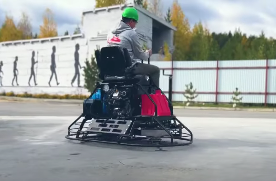 Затирочная машина бензиновая Linolit® RT 1001 - фото