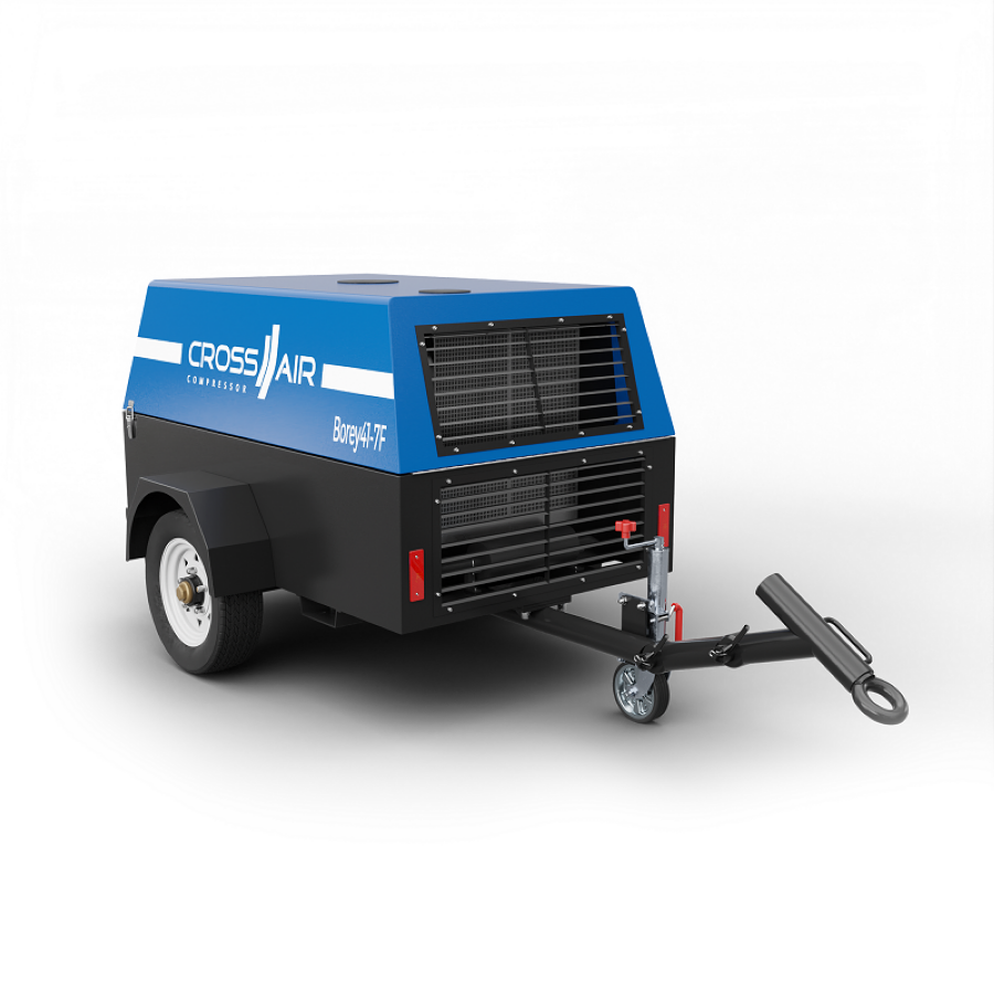 Дизельный компрессор Borey41-7F - фото