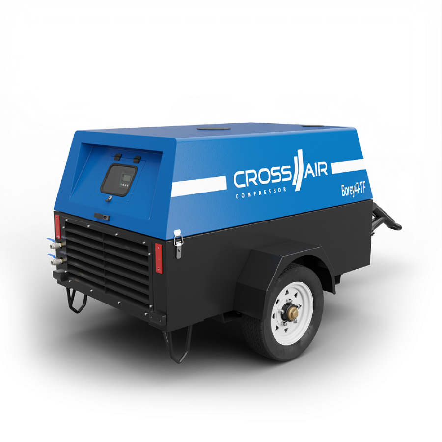 Дизельный компрессор Borey41-7F - фото