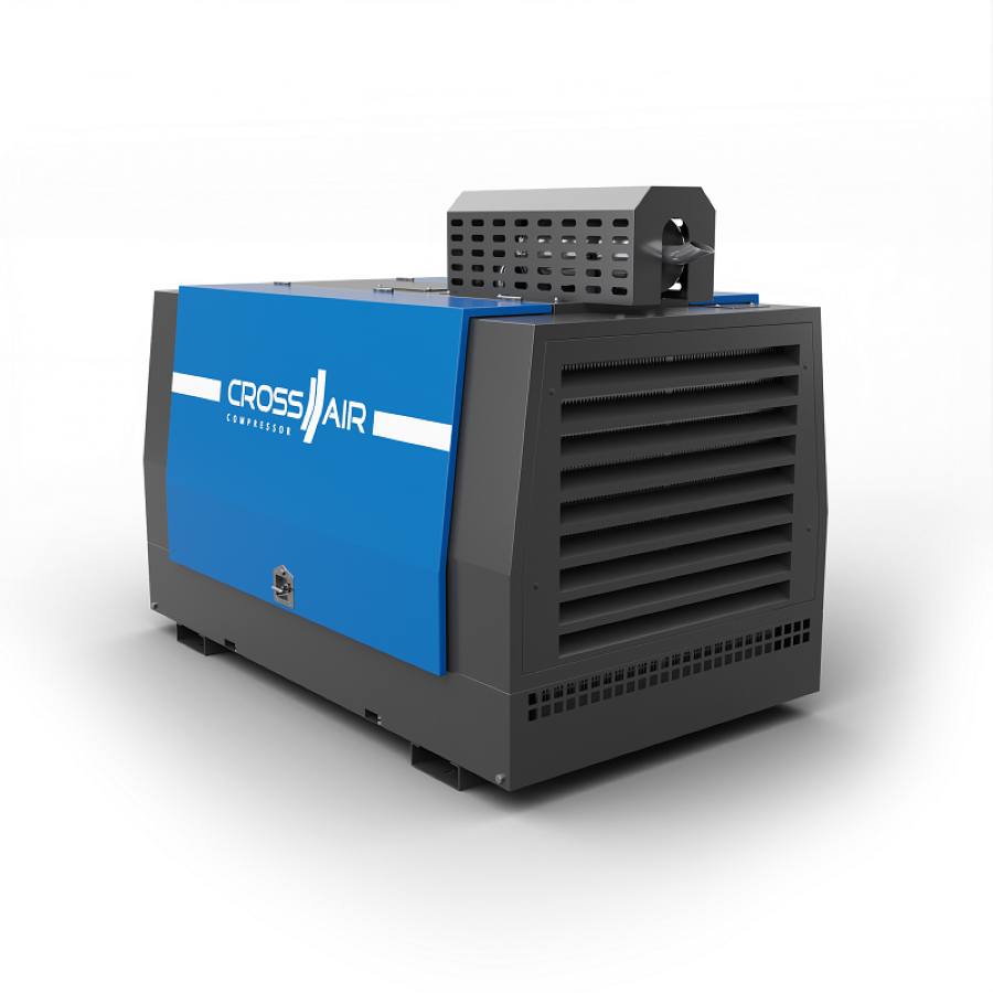 Дизельный передвижной компрессор Borey65-10BZ - фото