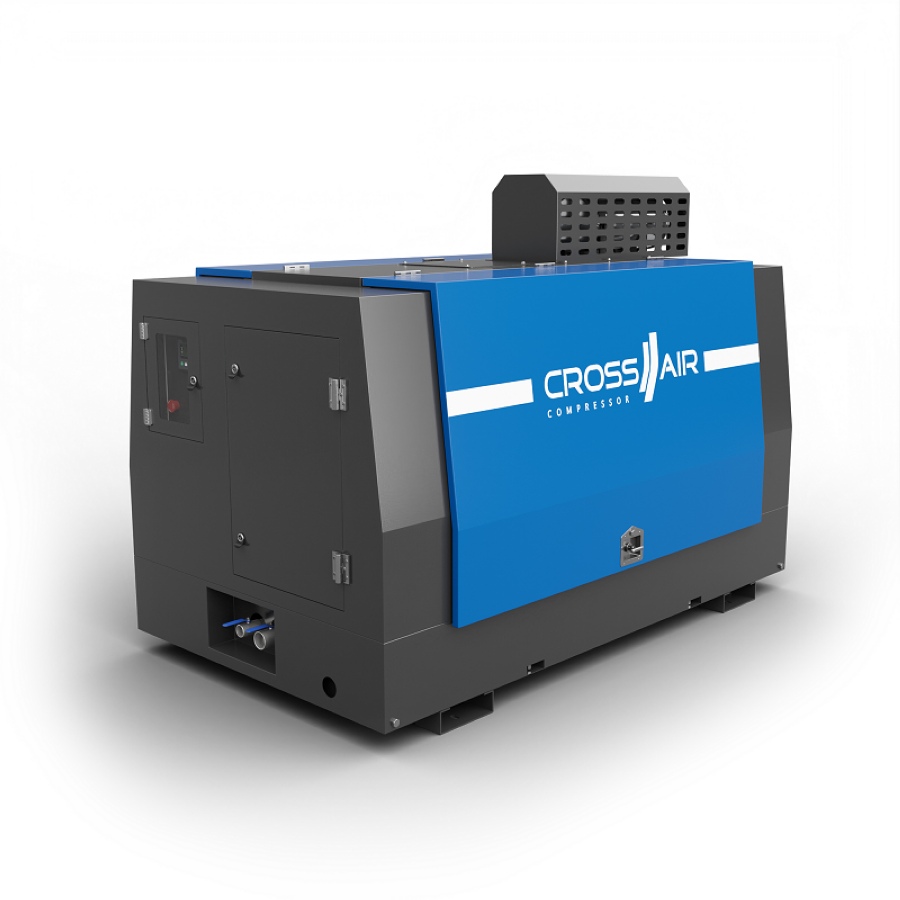 Дизельный передвижной компрессор Borey65-10BZ - фото