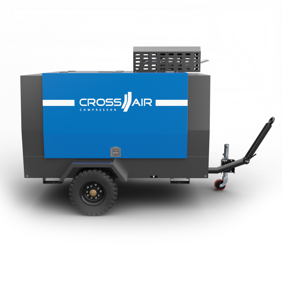 Дизельный передвижной компрессор Borey65-10FZ - фото