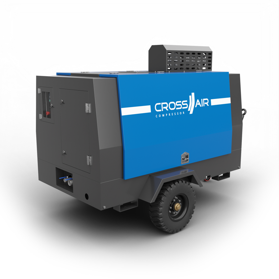 Дизельный передвижной компрессор Borey65-10FZ - фото