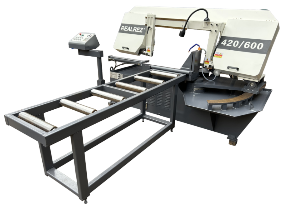 Станок ленточный полуавтоматический REALREZ 420/600 - фото