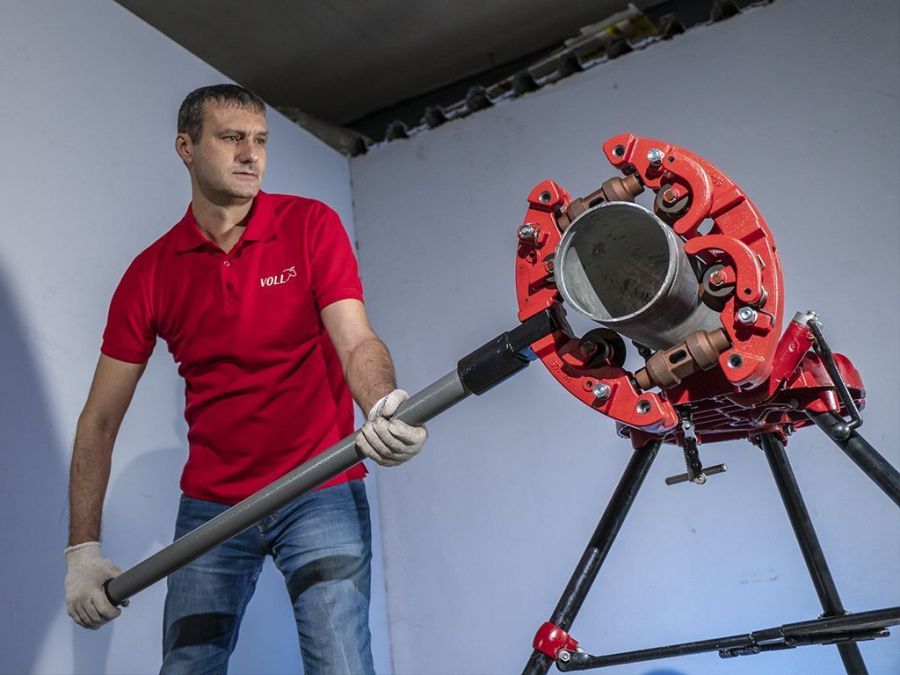 Роторный труборез VOLL VRC18S - фото