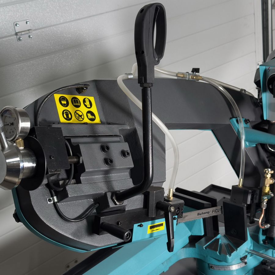 Ленточная пила по металлу AURA LM-220G/380 - фото