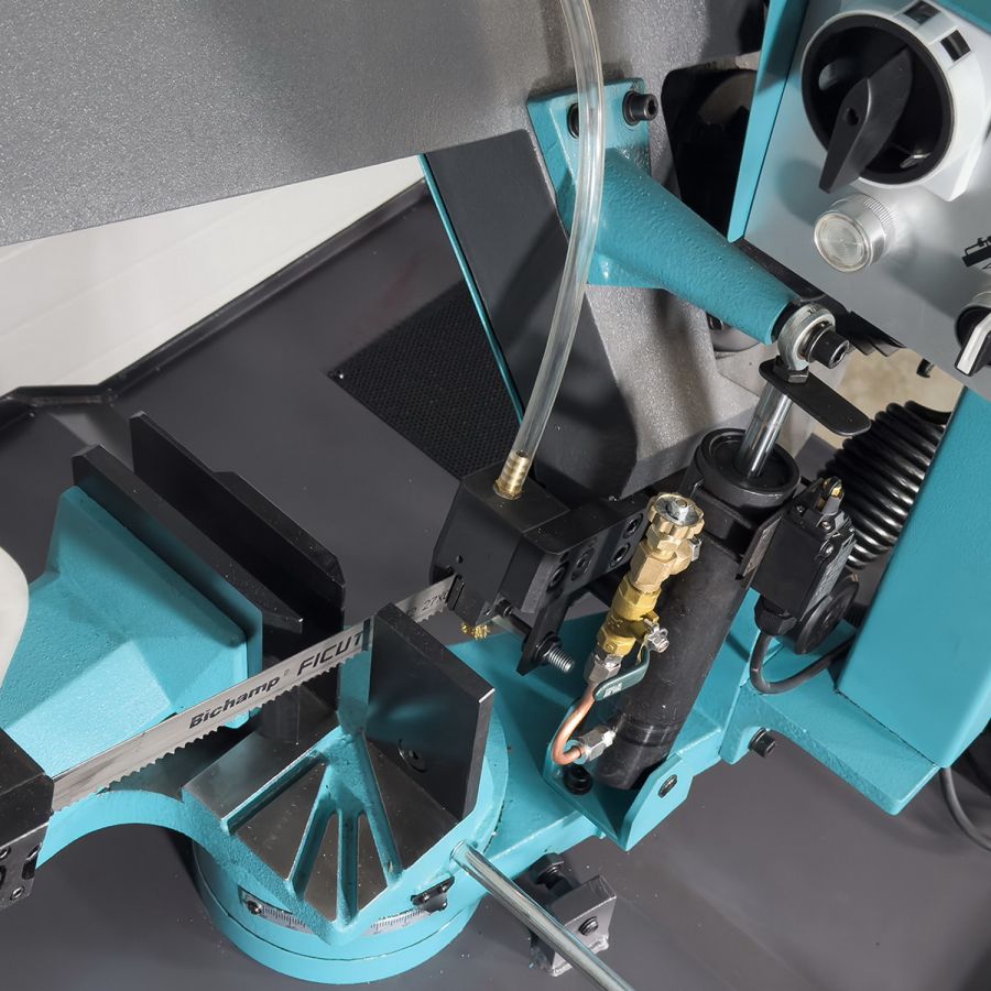 Ленточная пила по металлу AURA LM-220G/380 - фото