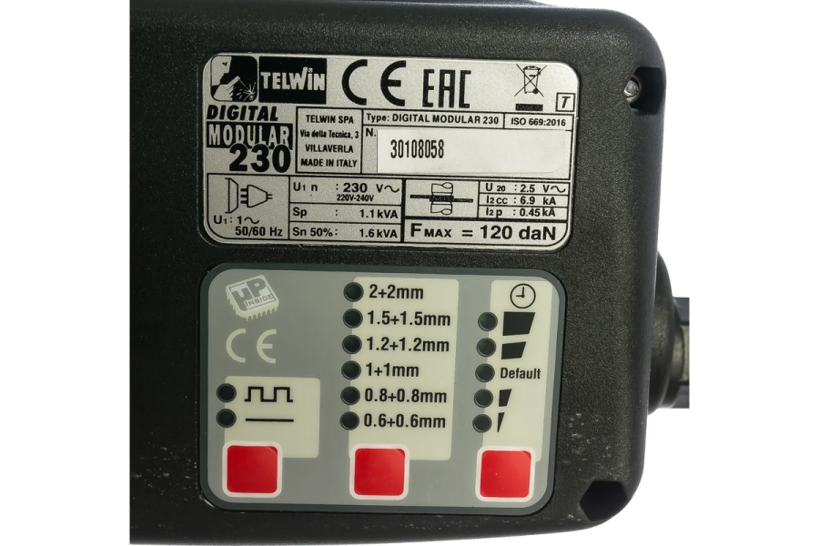 Клещи сварочные Telwin DIGITAL MODULAR 230 230V - фото