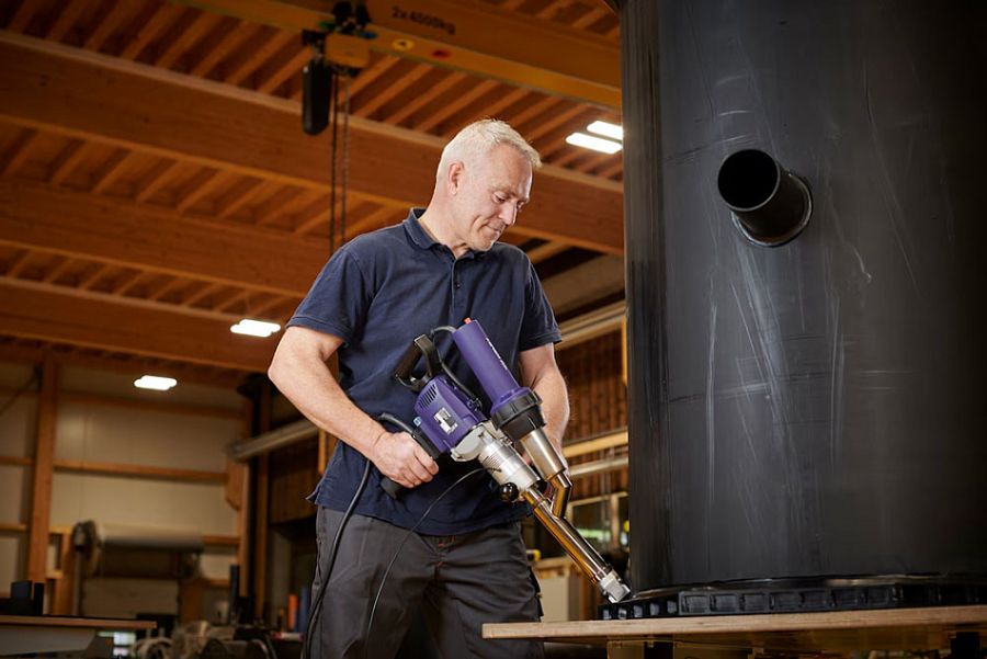 Ручной сварочный экструдер WELDY booster EX3 - фото