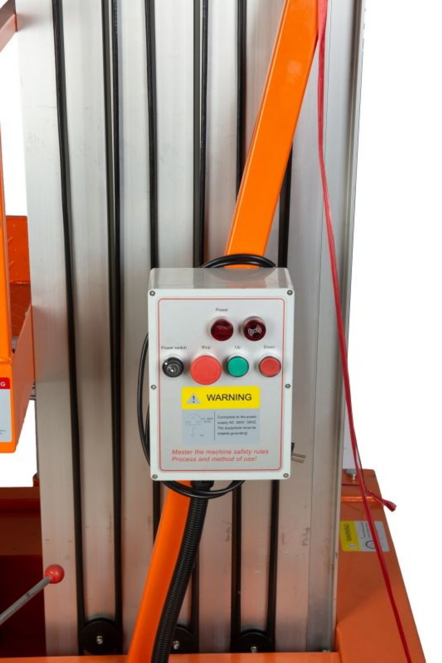 Подъемник мачтовый сетевой 125 кг 6/8 м TOR GTWY6-100 AC 220В 1-мачт - фото